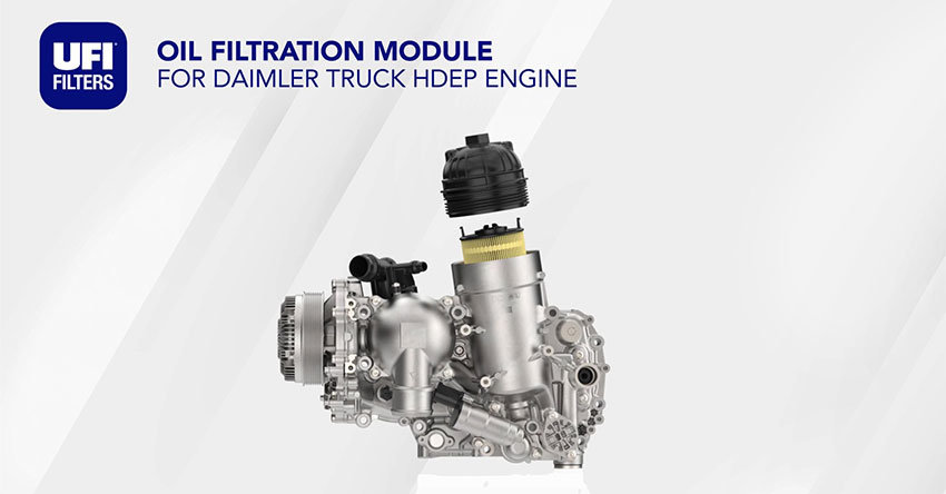 Cutting-edge oil filtration by UFI Filters to one of the most popular truck engines